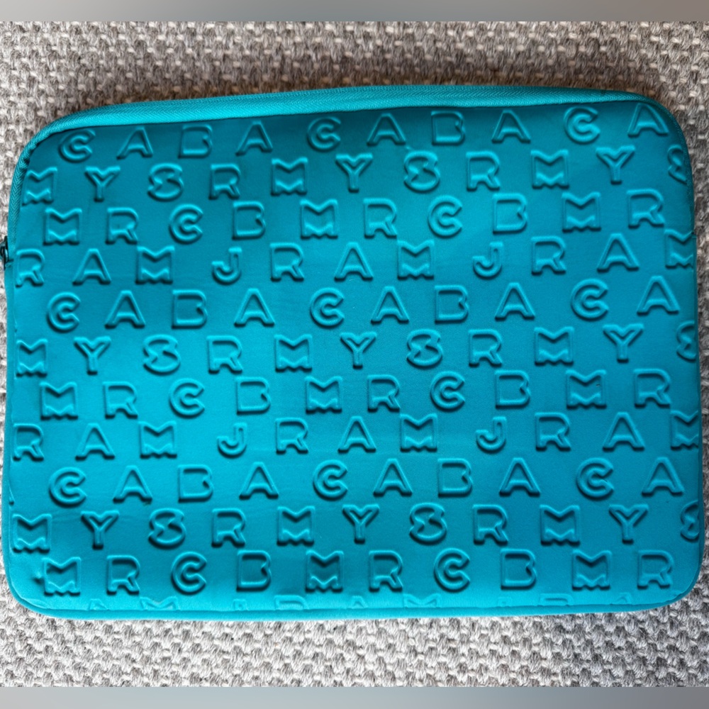 Marc Jacobs turquoise laptop neoprene sleeve - up to 15” - Picture 5 of 14